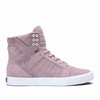 Férfi Supra SKYTOP Magasszárú Cipő HU097812 Rózsaszín